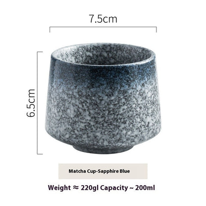 Matcha Ember Glaze Tea Cup