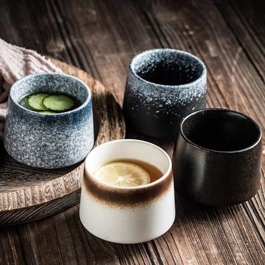 Matcha Ember Glaze Tea Cup