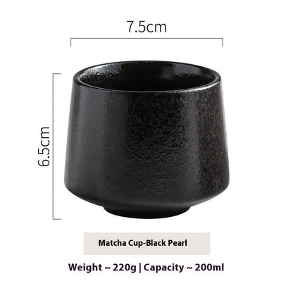 Matcha Ember Glaze Tea Cup