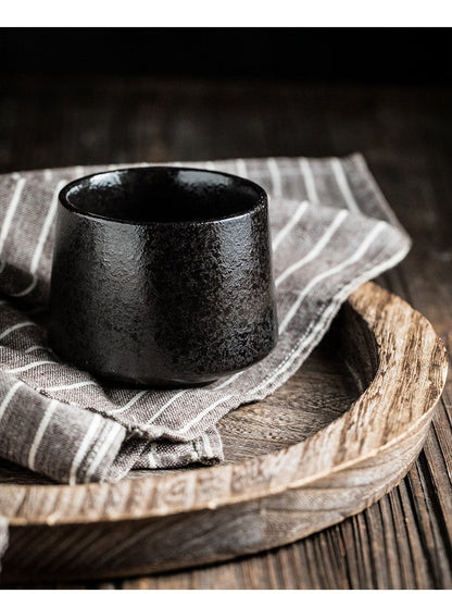Matcha Ember Glaze Tea Cup