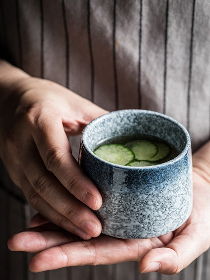 Matcha Ember Glaze Tea Cup