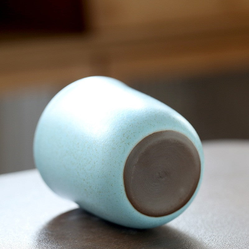 Meadow Bloom Flat Ceramic Cup