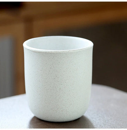 Meadow Bloom Flat Ceramic Cup