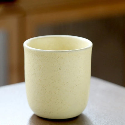 Meadow Bloom Flat Ceramic Cup
