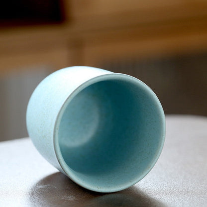 Meadow Bloom Flat Ceramic Cup