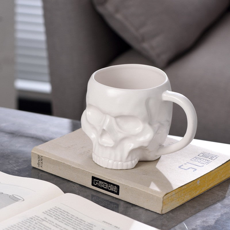 Midnight Skull Artisan Mug