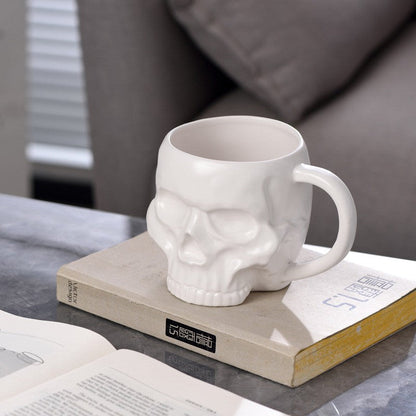 Midnight Skull Artisan Mug