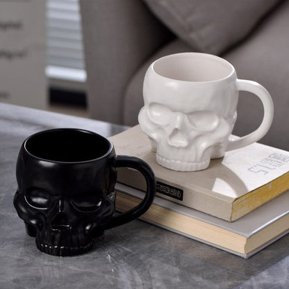 Midnight Skull Artisan Mug