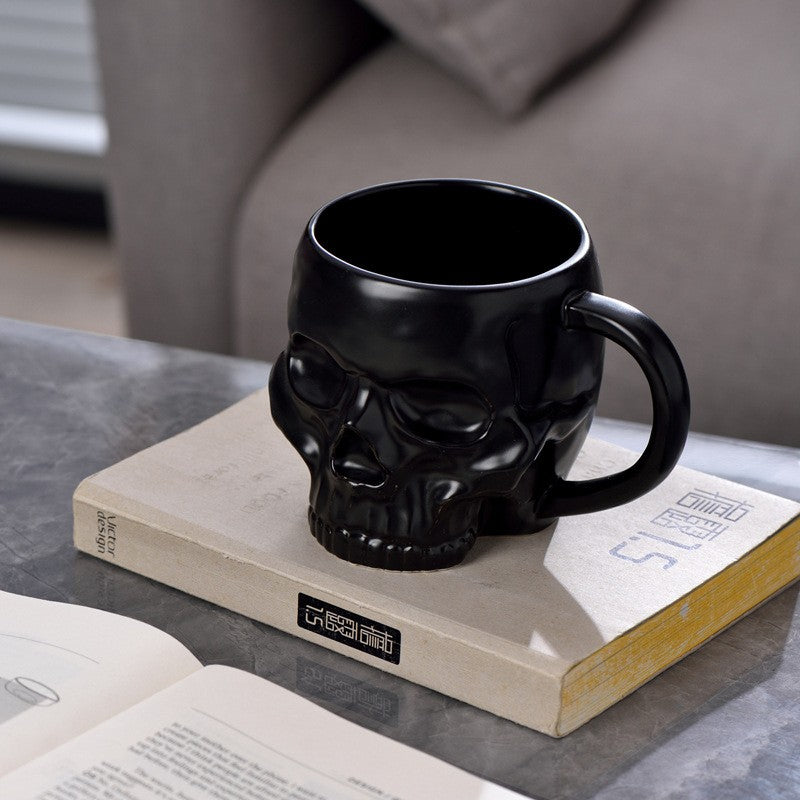 Midnight Skull Artisan Mug