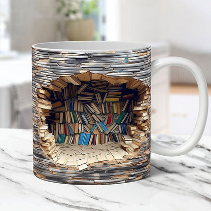 Nebula Form 3D Ceramic Mug