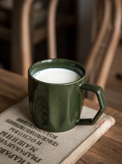 Nordic Prism Ceramic Coffee Cup