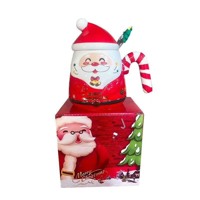 North Pole Cheer Hand-Painted Holiday Mug