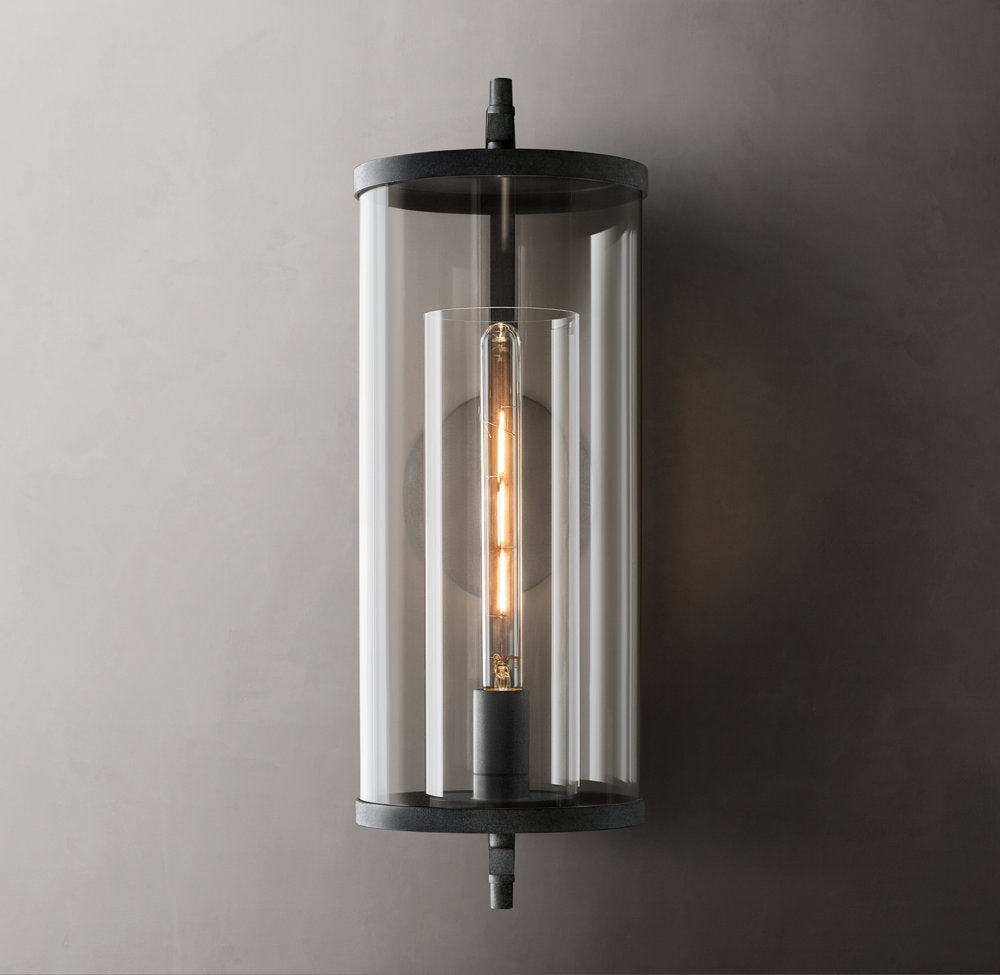 Optical Crystal Cylinder Wall Light