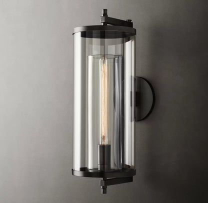 Optical Crystal Cylinder Wall Light
