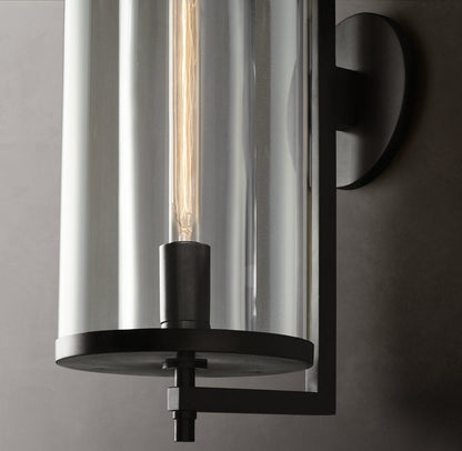 Optical Crystal Cylinder Wall Light