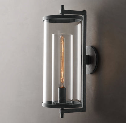 Optical Crystal Cylinder Wall Light