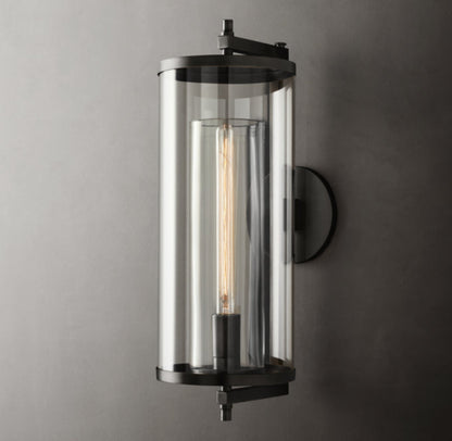 Optical Crystal Cylinder Wall Light