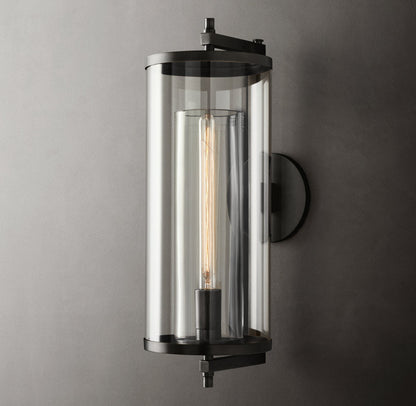 Optical Crystal Cylinder Wall Light