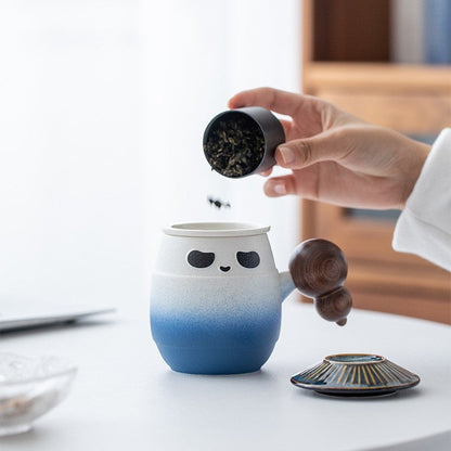 Panda Meadow Mug