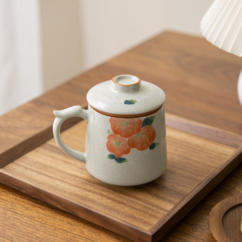 Persimmon Glaze Heritage Mug