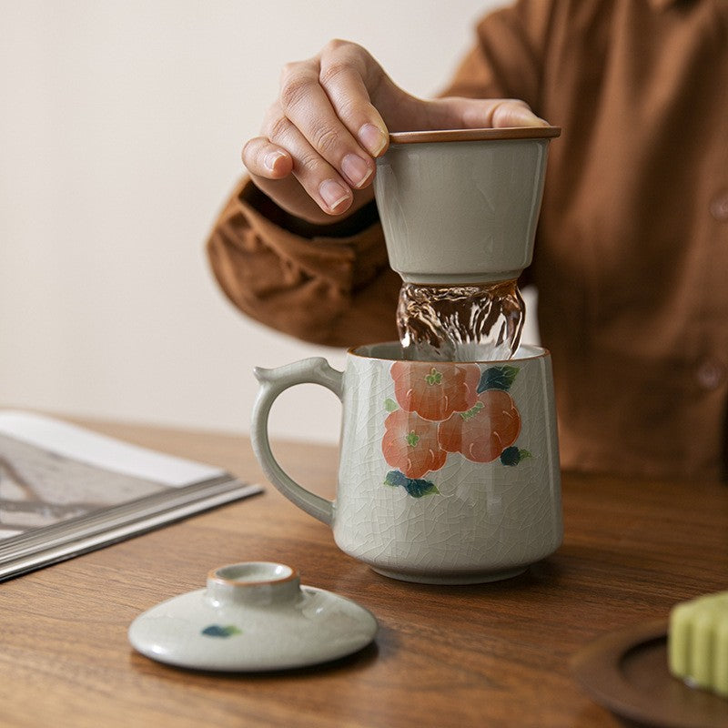 Persimmon Glaze Heritage Mug