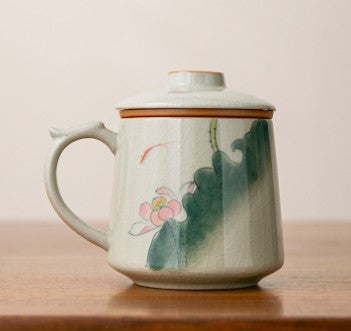 Persimmon Glaze Heritage Mug