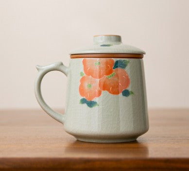 Persimmon Glaze Heritage Mug