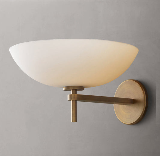 Porcelain Petal Accent Sconce