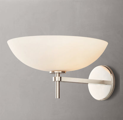 Porcelain Petal Accent Sconce