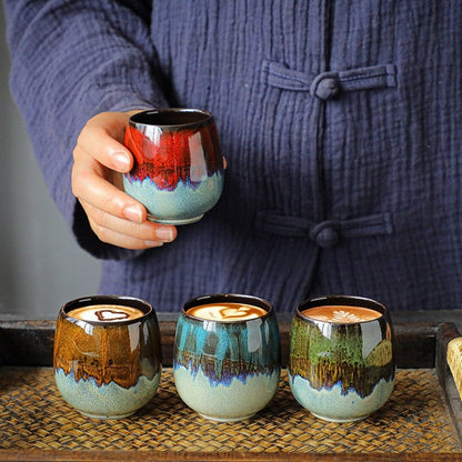 Retro Color Splash Espresso Cup
