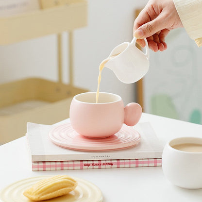 Softline Matte Milk Ring Coffee Set