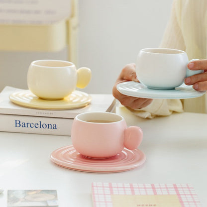 Softline Matte Milk Ring Coffee Set