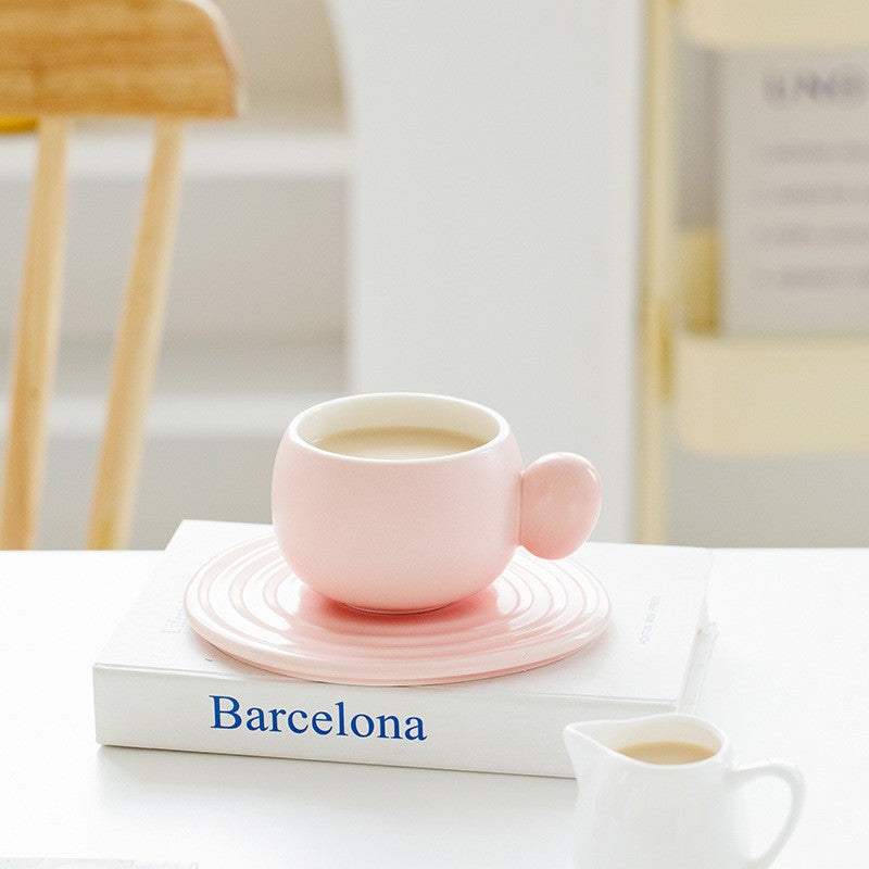 Softline Matte Milk Ring Coffee Set