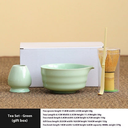 Song-Style Matcha Whisking Tool Set