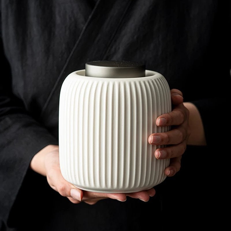 Stoneglaze Tea Storage Jar