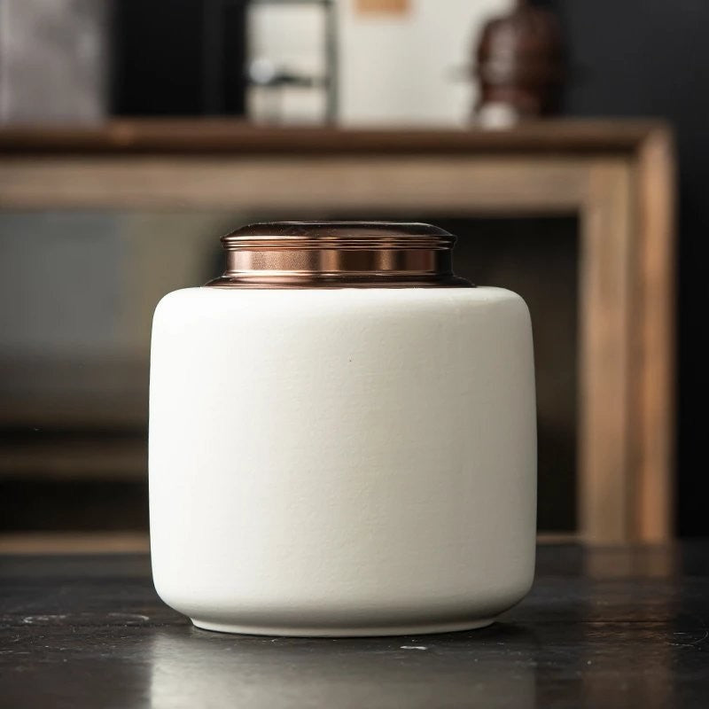 Stoneglaze Tea Storage Jar