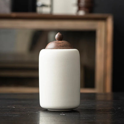 Stoneglaze Tea Storage Jar