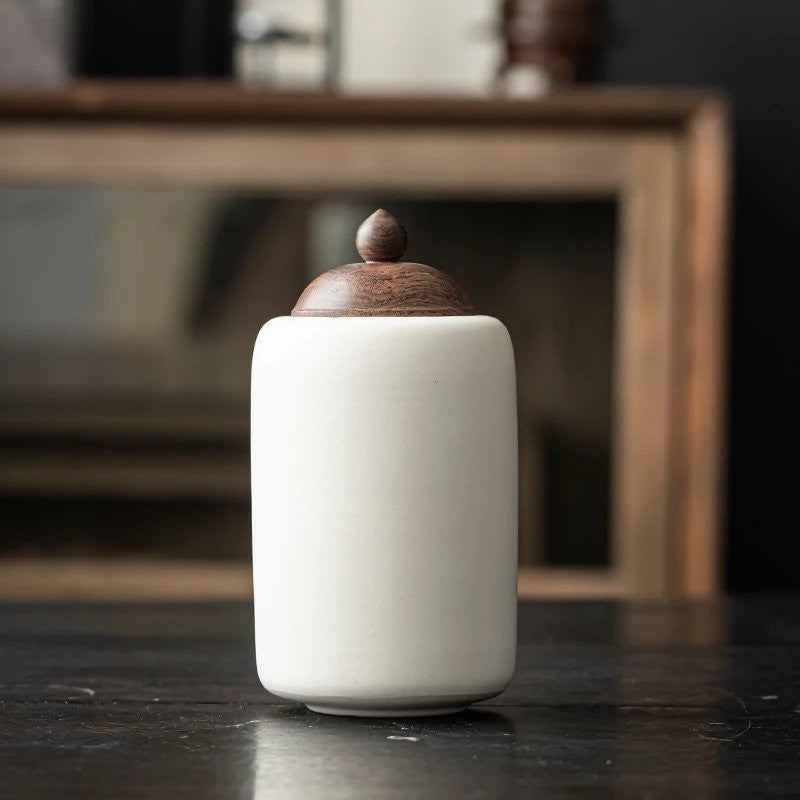Stoneglaze Tea Storage Jar