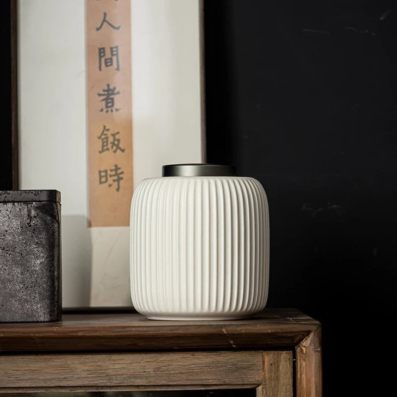 Stoneglaze Tea Storage Jar