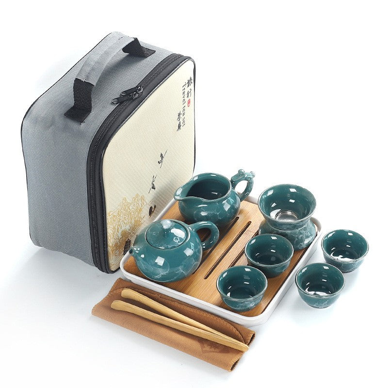 Wanderbrew Portable Tea Set for Four
