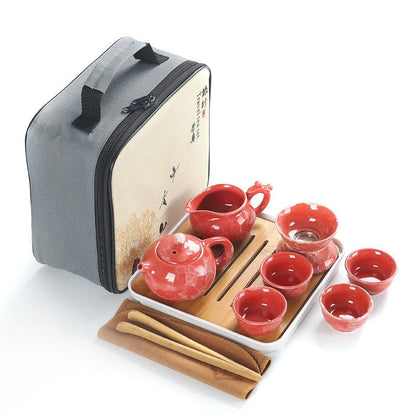 Wanderbrew Portable Tea Set for Four