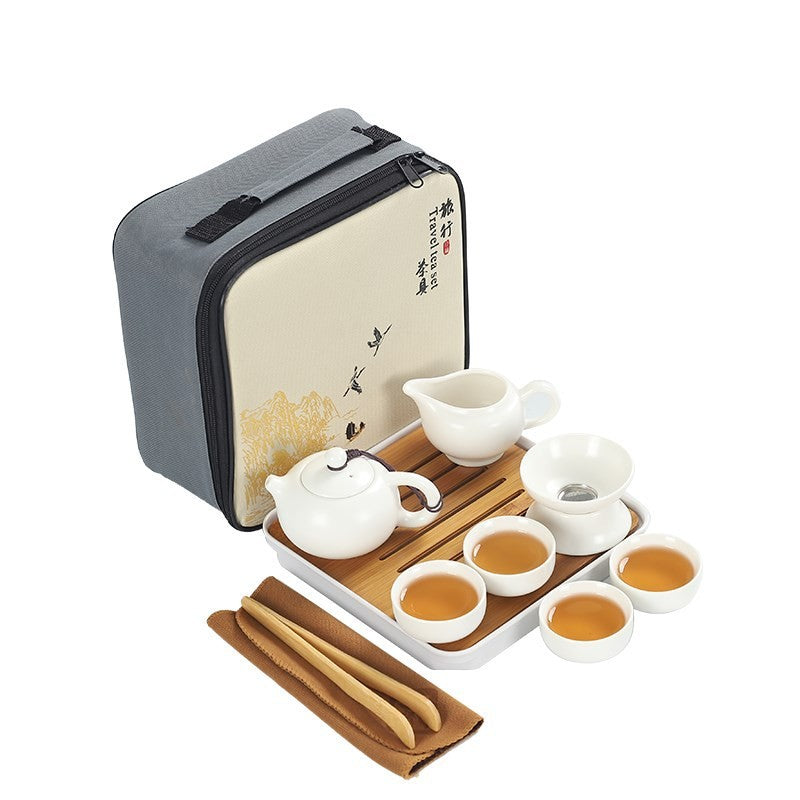 Wanderbrew Portable Tea Set for Four
